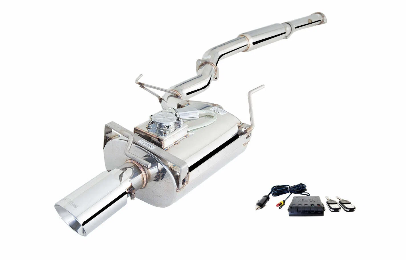 XFORCE ES-EV8-01-VMK-CBS for Mits Evolution 7 HighFlow Cat-Back w_Varex Muffler